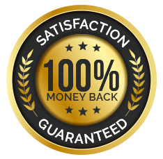 Money-back guarantee graphic supplied with ProstaVive materials